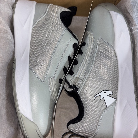 BILLY Footwear Sport Court Big Kid Size 2 Gray / Black - Picture 1 of 4